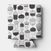 Rafraîchisseur Pour Canette Conflit de Doodle motif d'automne (Dos)