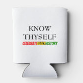 Rafraîchisseur Pour Canette CONNAISSEZ-VOUS MOIS DE L'Histoire Noire (Dos)