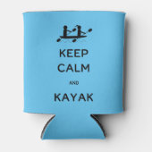 Rafraîchisseur Pour Canette Conserver le calme et Kayak avec moi Seltzer Can C (Devant)