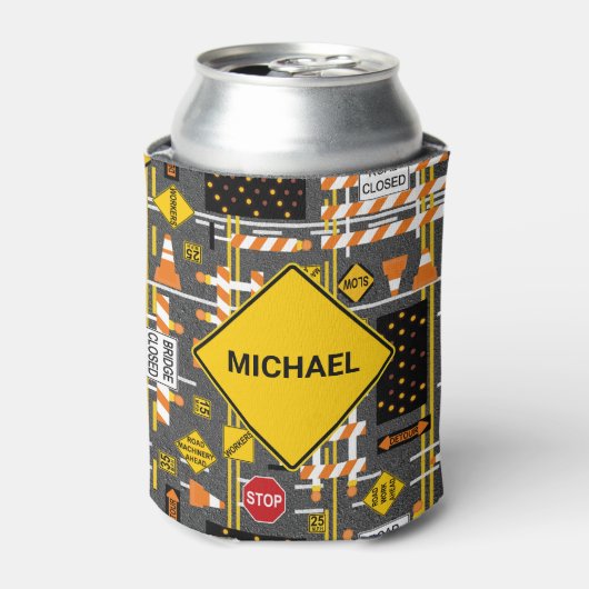 Rafraîchisseur Pour Canette Construction de routes (Can devant)