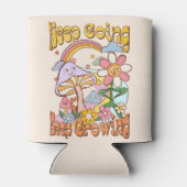 Rafraîchisseur Pour Canette Continuer, continuer à croître - Champignons et fl (Dos)