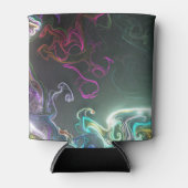 Rafraîchisseur Pour Canette Cool Abstract Neon Liquid Art Black (Devant)