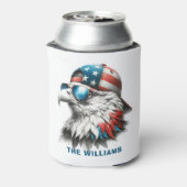 Rafraîchisseur Pour Canette Cool Bald Eagle 4 juillet (Can Dos)