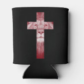 Rafraîchisseur Pour Canette Cool Lion de Juda Croix Jésus Don pour les chrétie (Dos)