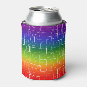 Rafraîchisseur Pour Canette Cool Motif arc-en-ciel