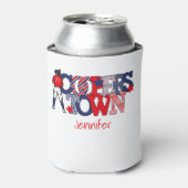 Rafraîchisseur Pour Canette Cooperstown Patriotic Letters Baseball Parent's (Can devant)