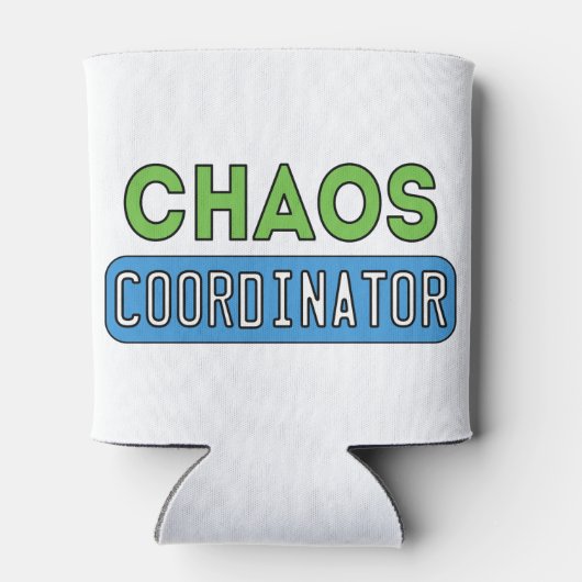 Rafraîchisseur Pour Canette Coordinateur du Chaos (Dos)