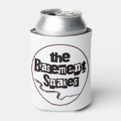 Rafraîchisseur Pour Canette Coozie blanche - Serpents du sous-sol (Can devant)