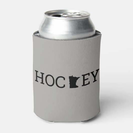 Rafraîchisseur Pour Canette Coozie de l'État de hockey (Can devant)