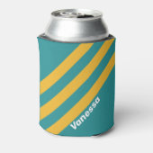 Rafraîchisseur Pour Canette Coquillage Sunrise Stripes avec nom (Can Dos)