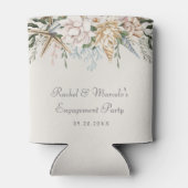 Rafraîchisseur Pour Canette Coquillages de plage Floral (Dos)