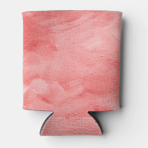 Rafraîchisseur Pour Canette Corail vivant, texture de peinture à l'huile.