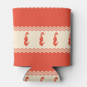 Rafraîchisseur Pour Canette Coral Coastal Seahorses Stripes (Dos)