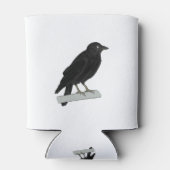 Rafraîchisseur Pour Canette Corbeau d'oiseaux (Dos)