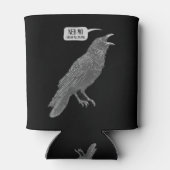 Rafraîchisseur Pour Canette Corbeau : "Neb Mo." (Dos)