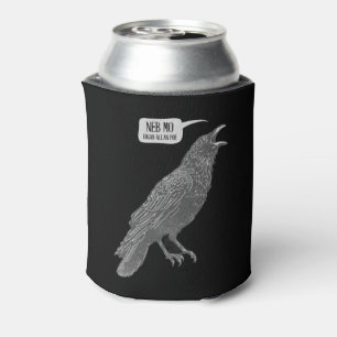 Rafraîchisseur Pour Canette Corbeau : "Neb Mo."