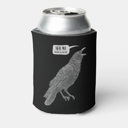 Rafraîchisseur Pour Canette Corbeau : "Neb Mo." (Can Dos)