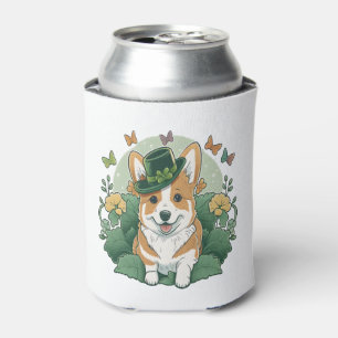Rafraîchisseur Pour Canette Corgi Lover Shamrock Jour de la Saint Patrick heur