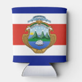 Rafraîchisseur Pour Canette Costa Rica (armoiries/drapeau) (Dos)