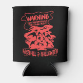 Rafraîchisseur Pour Canette Costume cadeau de l'amant de baseball Halloween (Devant)