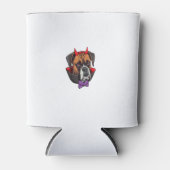 Rafraîchisseur Pour Canette Costume d'Halloween Chien Boxer Vampire (Devant)