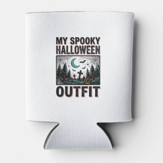 Rafraîchisseur Pour Canette Costume Halloween effrayant Vintage Graveyard Tee_