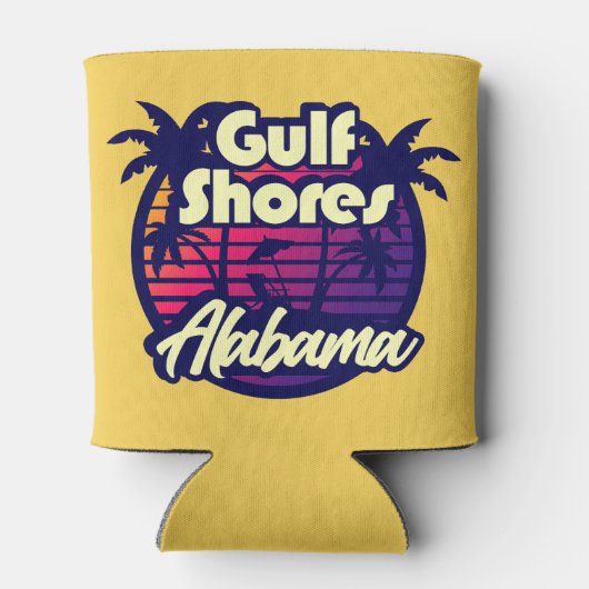 Rafraîchisseur Pour Canette Côte du Golfe Alabama (Dos)