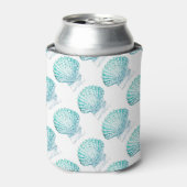 Rafraîchisseur Pour Canette coteau turquoise couleur bleu mermaid (Can devant)