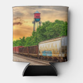 Rafraîchisseur Pour Canette Coucher de soleil à vapeur urbaine (Devant)