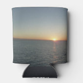 Rafraîchisseur Pour Canette Coucher de soleil sur la mer de l'île Antigua II (Dos)