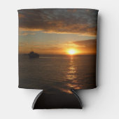 Rafraîchisseur Pour Canette Coucher de soleil sur la mer II (Devant)