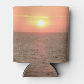 Rafraîchisseur Pour Canette Coucher de soleil sur mer Custom Can Cooler (Devant)
