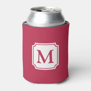 Rafraîchisseur Pour Canette Couleur de l'année 2023   Viva Magenta   Monogramm