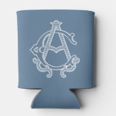 Rafraîchisseur Pour Canette COULEUR MODIFICATIVE AC Monogramme CA Monogramme C (Dos)