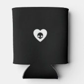 Rafraîchisseur Pour Canette Couleur personnalisée Goth Mariée alternative Cade (Dos)