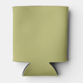 Rafraîchisseur Pour Canette Couleur solide vert olive (Devant)