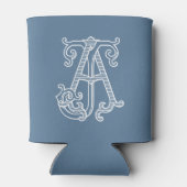 Rafraîchisseur Pour Canette COULEURS ÉDITABLES AJ Monogram JA Monogram Cosy (Dos)