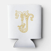 Rafraîchisseur Pour Canette COULEURS ÉDITABLES JT Monogramme TJ Monogramme Cos (Dos)
