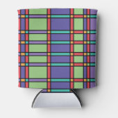 Rafraîchisseur Pour Canette Couleurs Lumineuses De Verre (Devant)