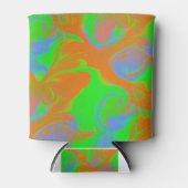 Rafraîchisseur Pour Canette Couleurs psychédéliques 2 (Devant)