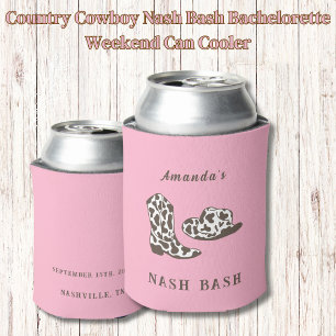 Rafraîchisseur Pour Canette Country Cowboy Nash Bash Bachelorette Week-end