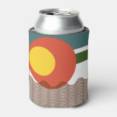 Rafraîchisseur Pour Canette Coup de soleil Abstrait (Can devant)