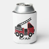 Rafraîchisseur Pour Canette Coupe de camion de pompiers peut refroidir (Can Dos)