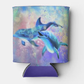 Rafraîchisseur Pour Canette Couple Dolphin Can Cooler (Devant)