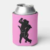 Rafraîchisseur Pour Canette Couple Tango Dancer Pink Can Cooler Choisir des co (Can devant)