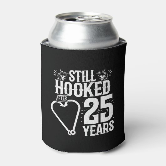 Rafraîchisseur Pour Canette Couples mariés 25 ans (Can devant)