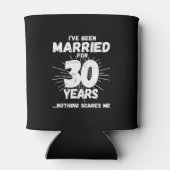 Rafraîchisseur Pour Canette Couples mariés 30 ans drôle 30e anniversaire (Dos)