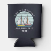 Rafraîchisseur Pour Canette Course nautique Custom Family Vacances d'été (Devant)