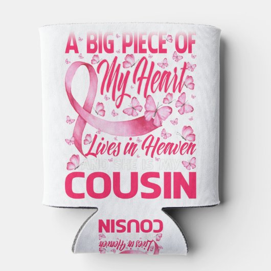 Rafraîchisseur Pour Canette Cousin Dans Le Ciel Papillon Awesome Cancer Du Sei (Dos)