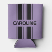 Rafraîchisseur Pour Canette Coutume Violet violet noir course automobile Sport (Devant)